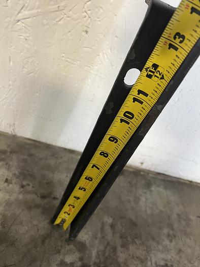 Used Forklift Load Backrest Guard 31" L x 2.5" W x 32 5/8" H
