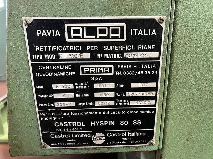 Discrete 1977 ALPA RTL 700/E