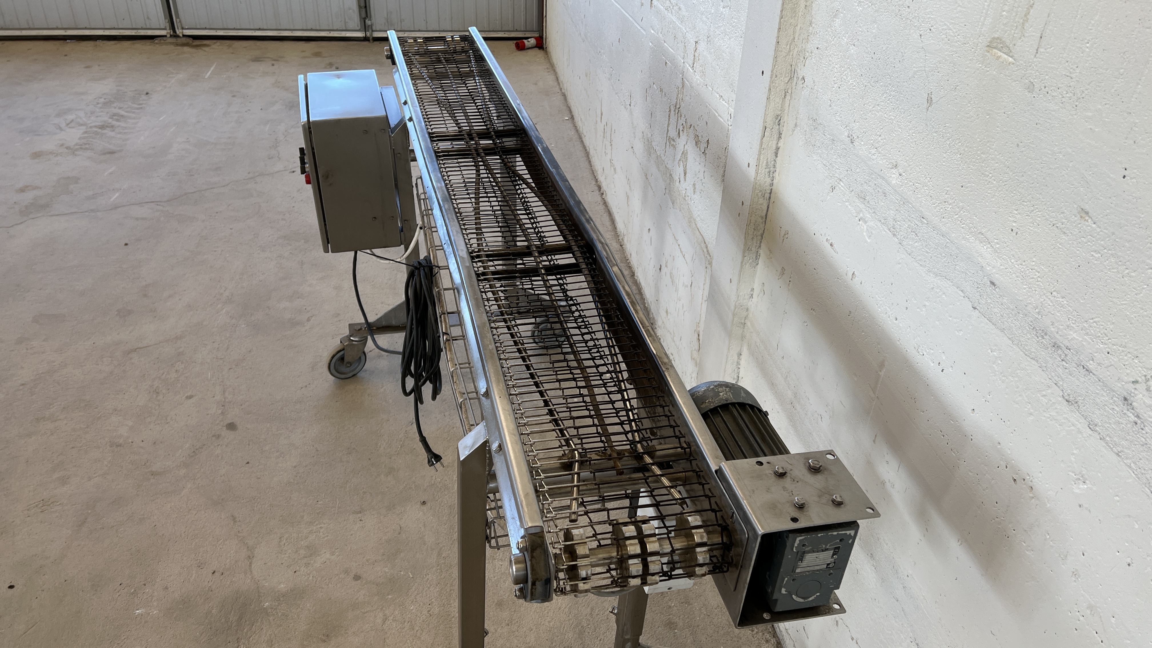 Begagnad Transportband 200xcm, höjd 90cm