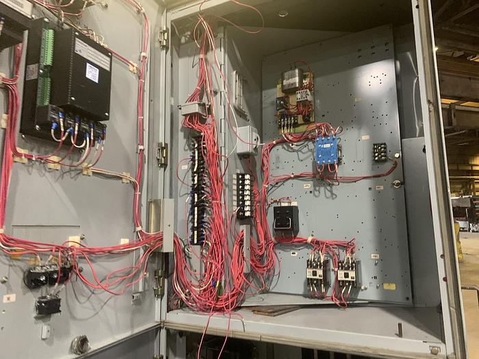 Used GENERAL ELECTRIC LIMITAMP C7160A1189 600 HP CONTROLLER W/ DRAW-OUT AIR-BREAK CONTACTOR