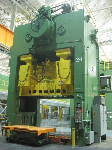 1000 ton / 600 ton Danly Double Action Stamping Press