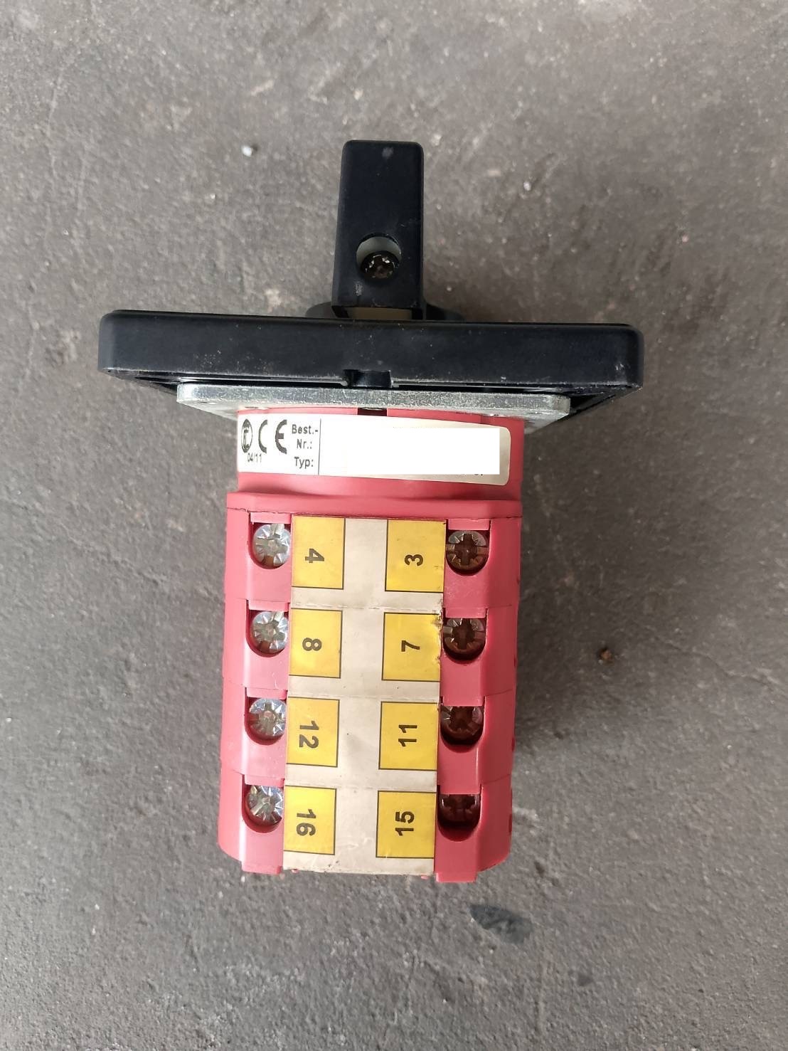 Fahrhauptschalter 3515041018