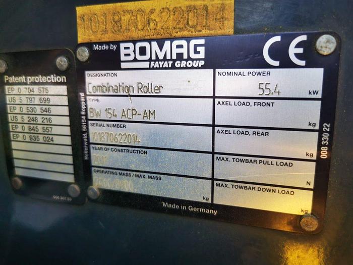 Gebraucht Bomag BW154ACP-AM