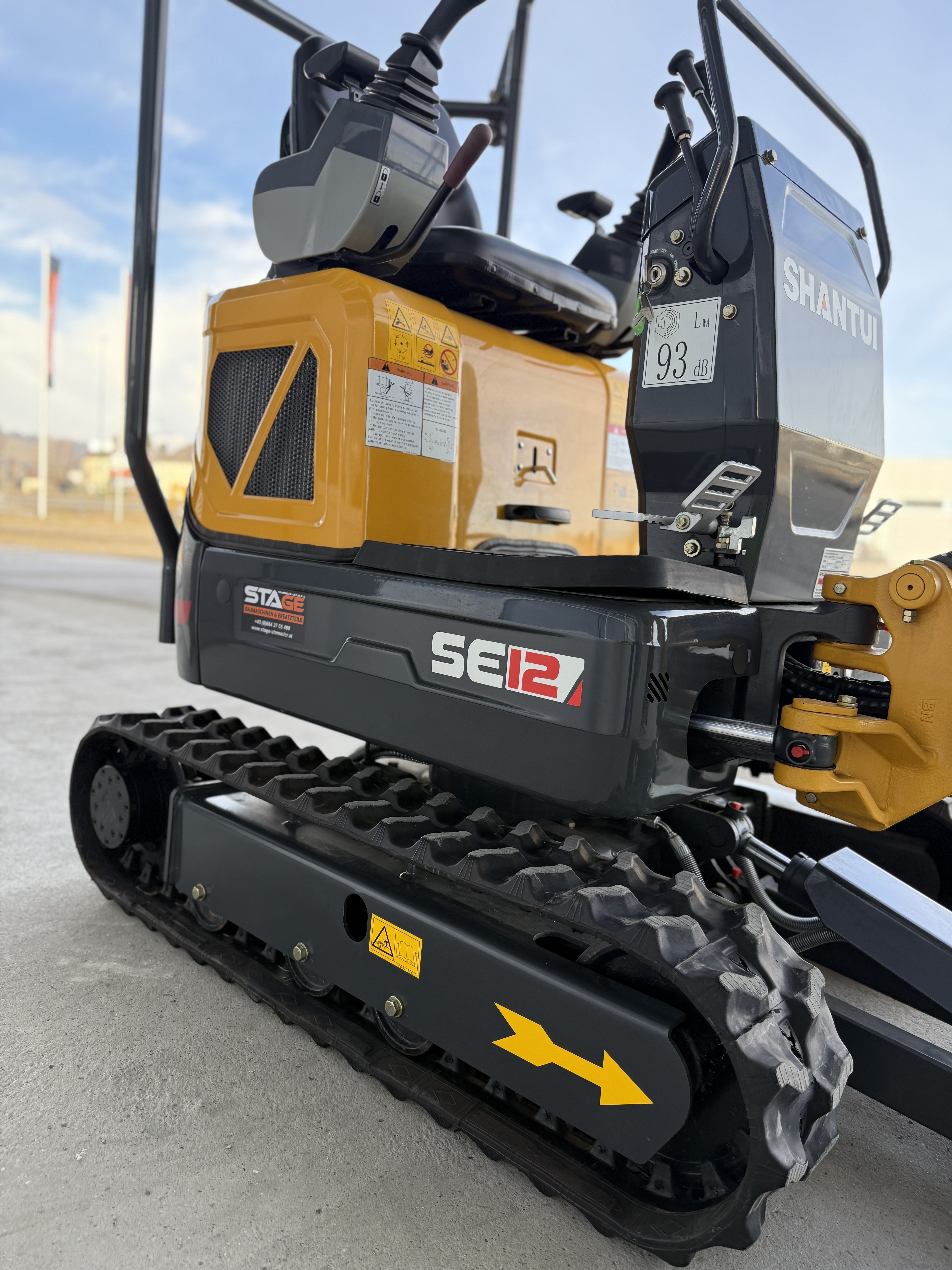 Minibagger SHANTUI SE12