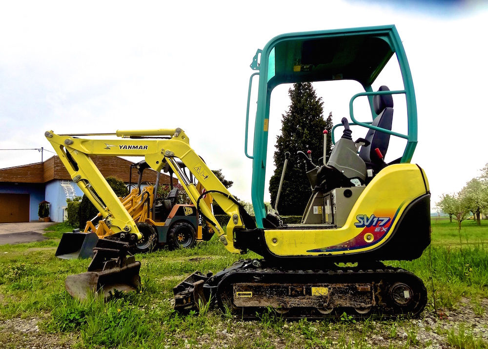 Refurbished Bagger Yanmar SV17-EX