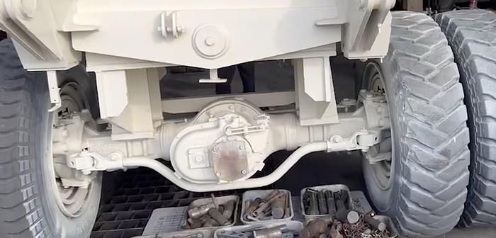 Überholt Antriebsachse