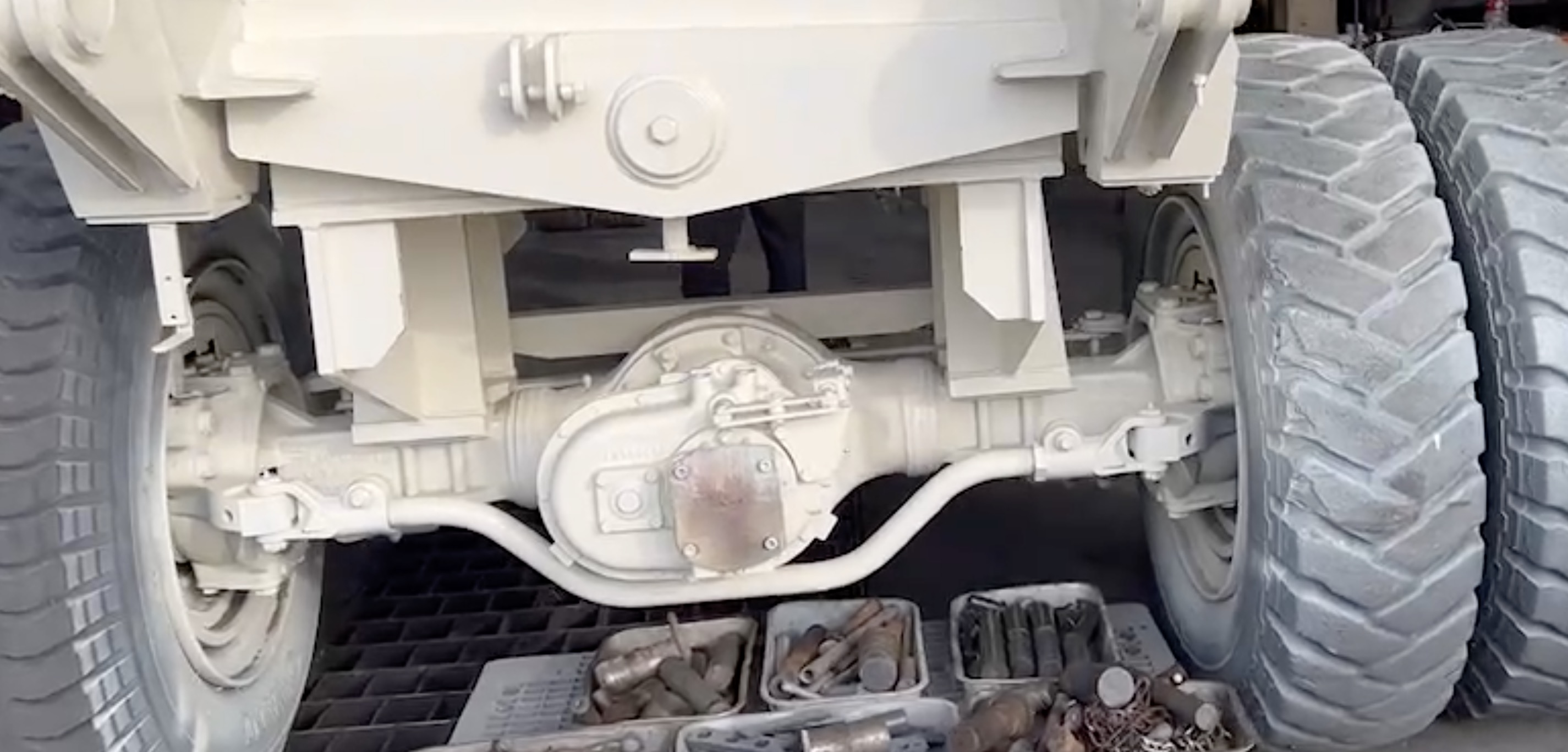 Überholt Antriebsachse