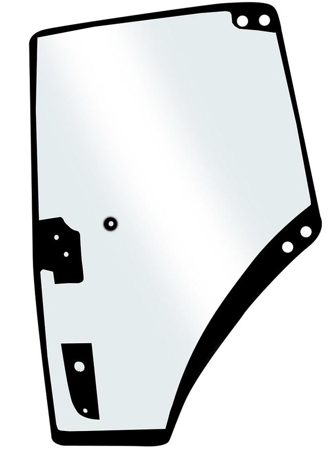 Kabinenglas für Traktoren