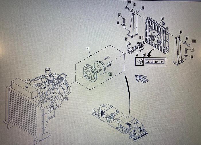 PUMPENVERTEILERGETRIEBE 147200