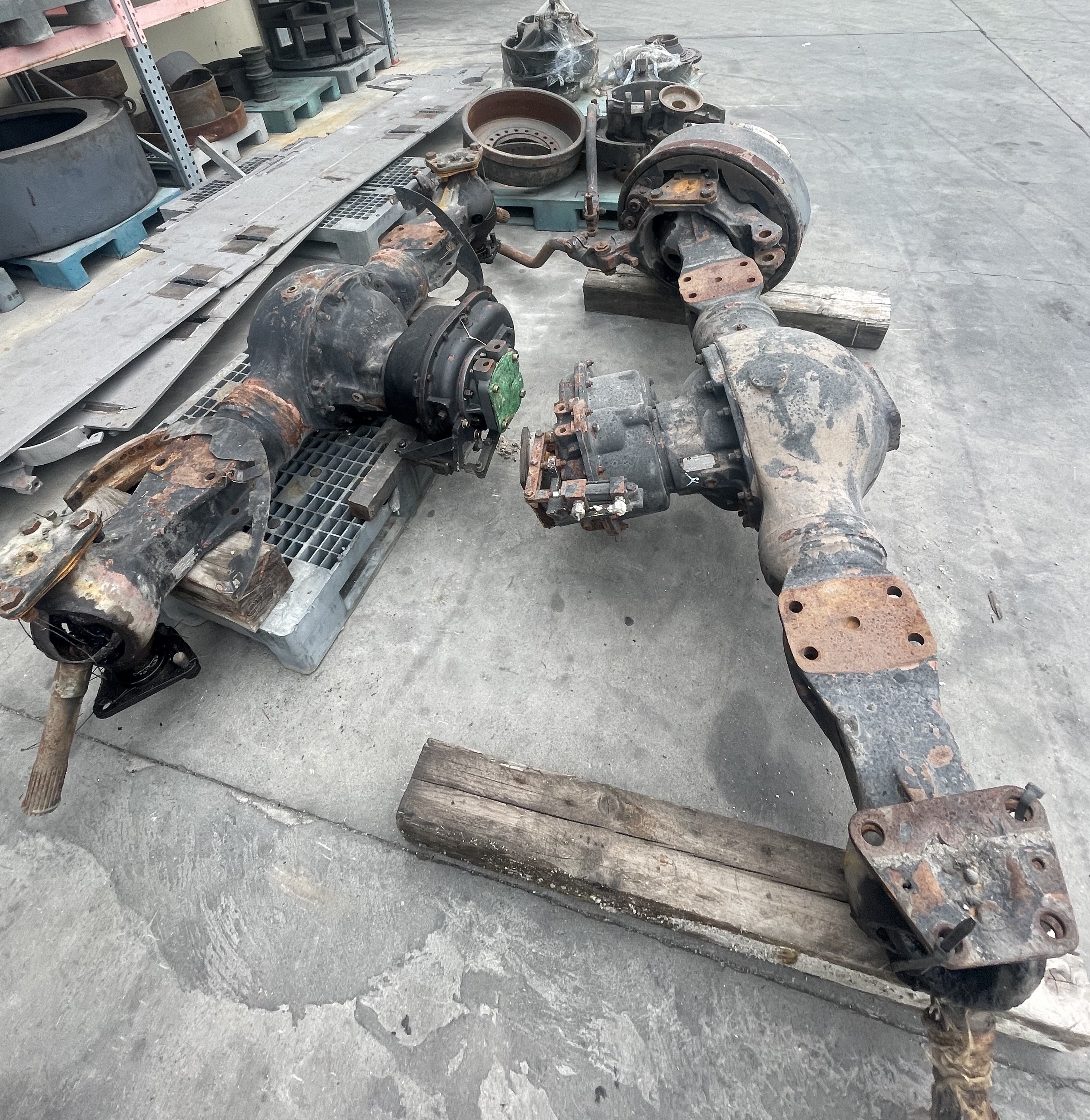 Überholt Antriebsachse