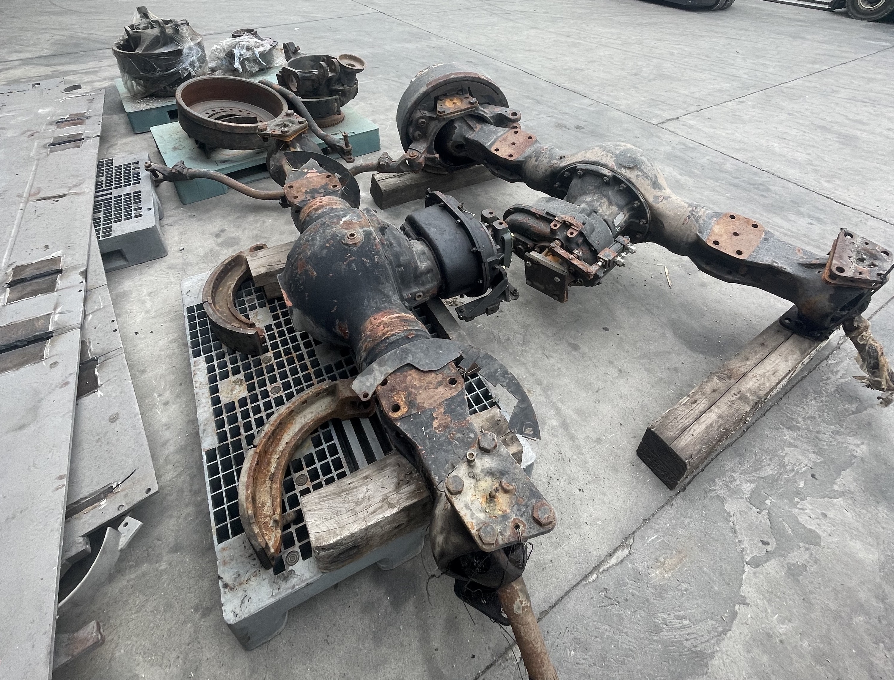 Überholt Antriebsachse