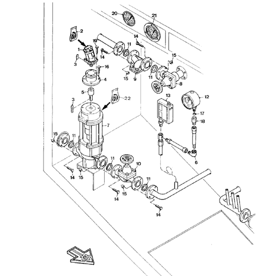 Überholt Heißölpumpe 74215