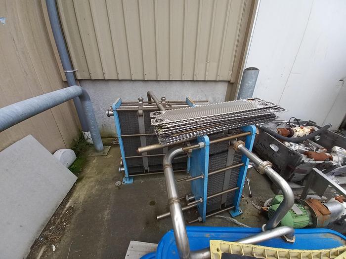 Used 1995 GEA NIRO VT10F PLATE HEAT EXCHANGER