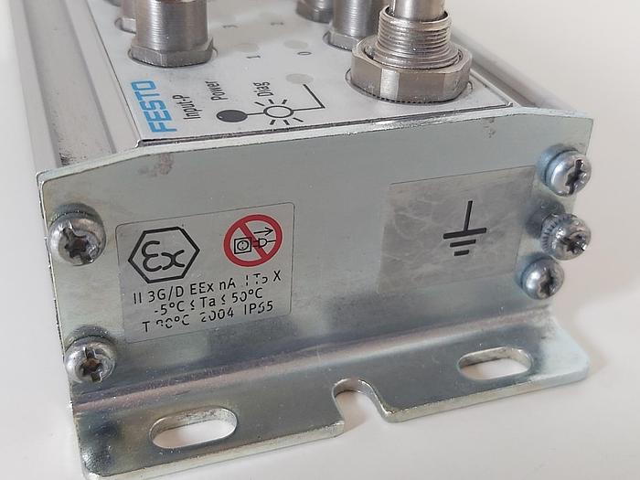 Gebraucht 5 Stück Eingangsmodul Bussystem, CP-E16-M8, Festo gebraucht