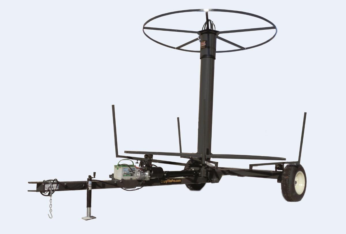 Used 2025 Crary Single-Axle Stringer Trailer