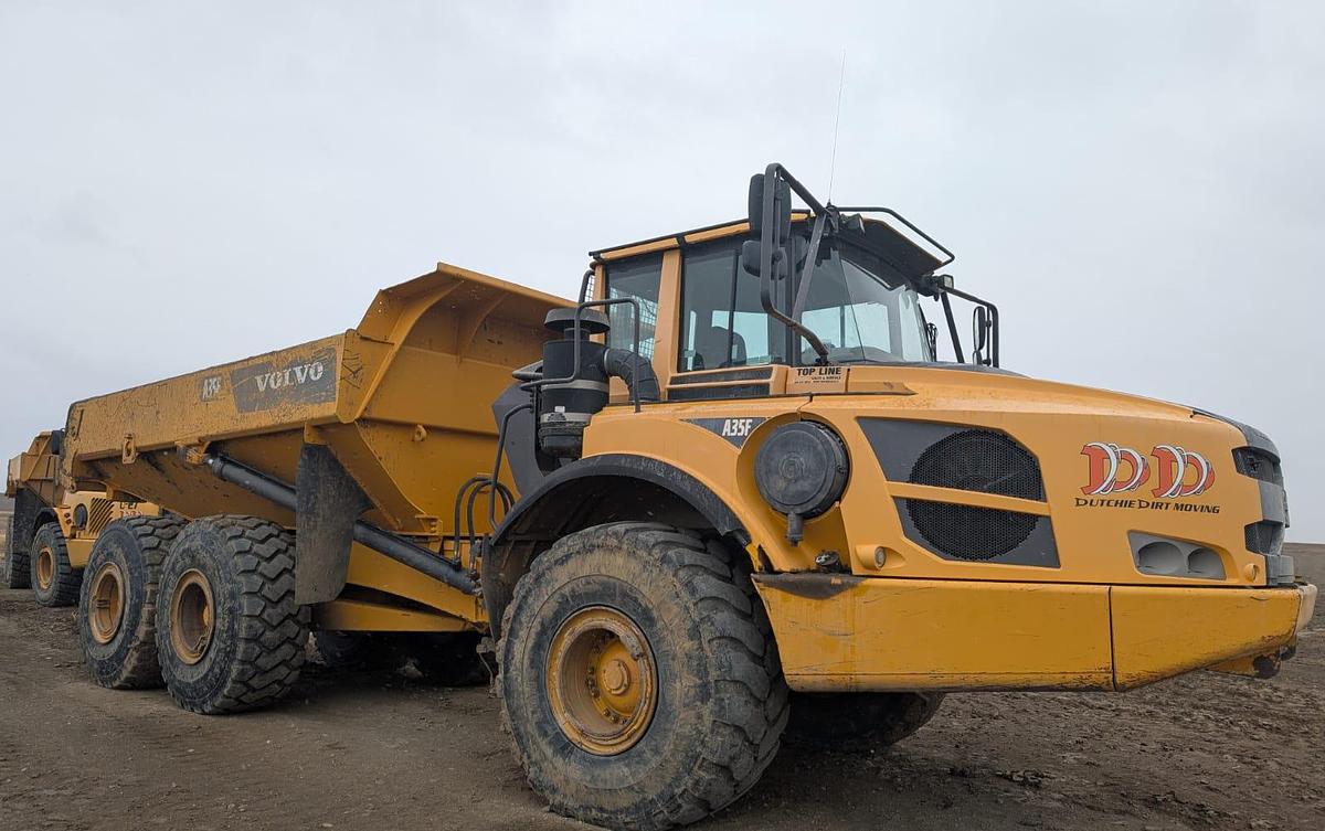 Used 2012 Volvo A35F Rock Truck