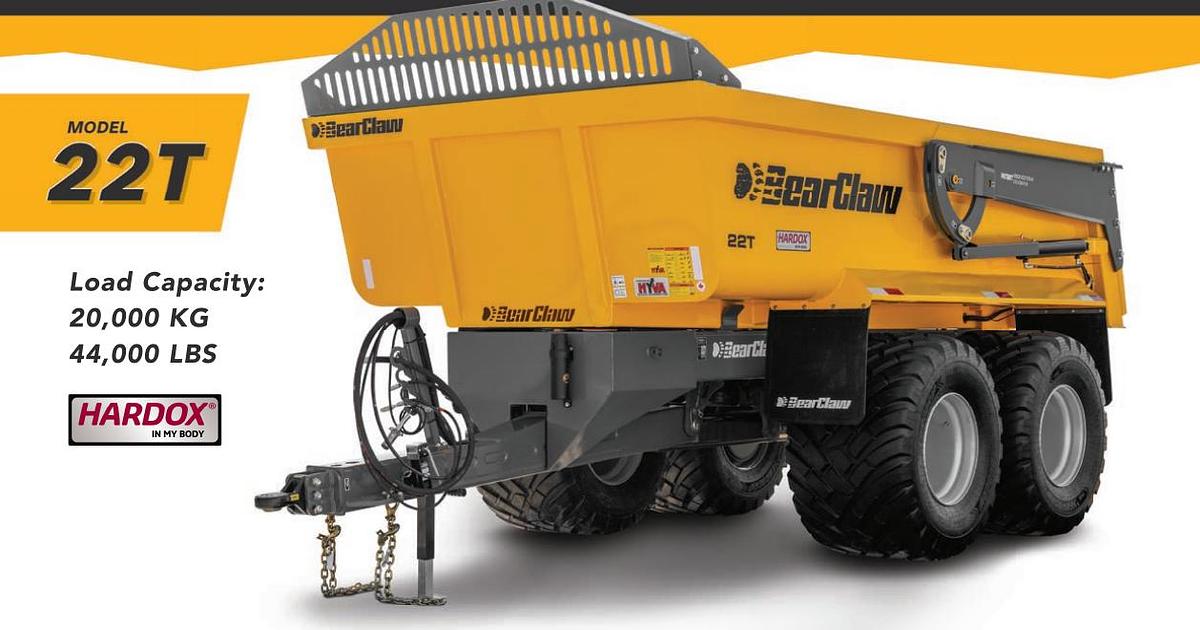 2026 BearClaw 22T Construction trailer