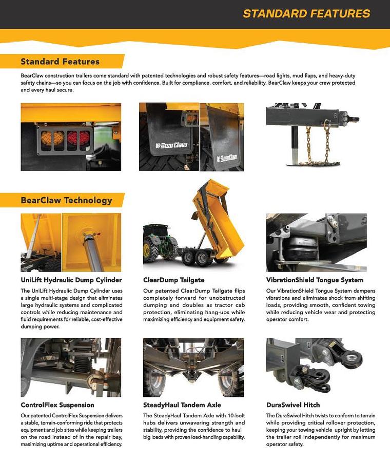 2026 BearClaw 18T Construction Trailer