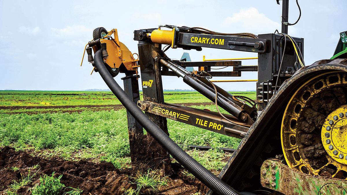 Used 2025 Crary Tile Pro® Plow