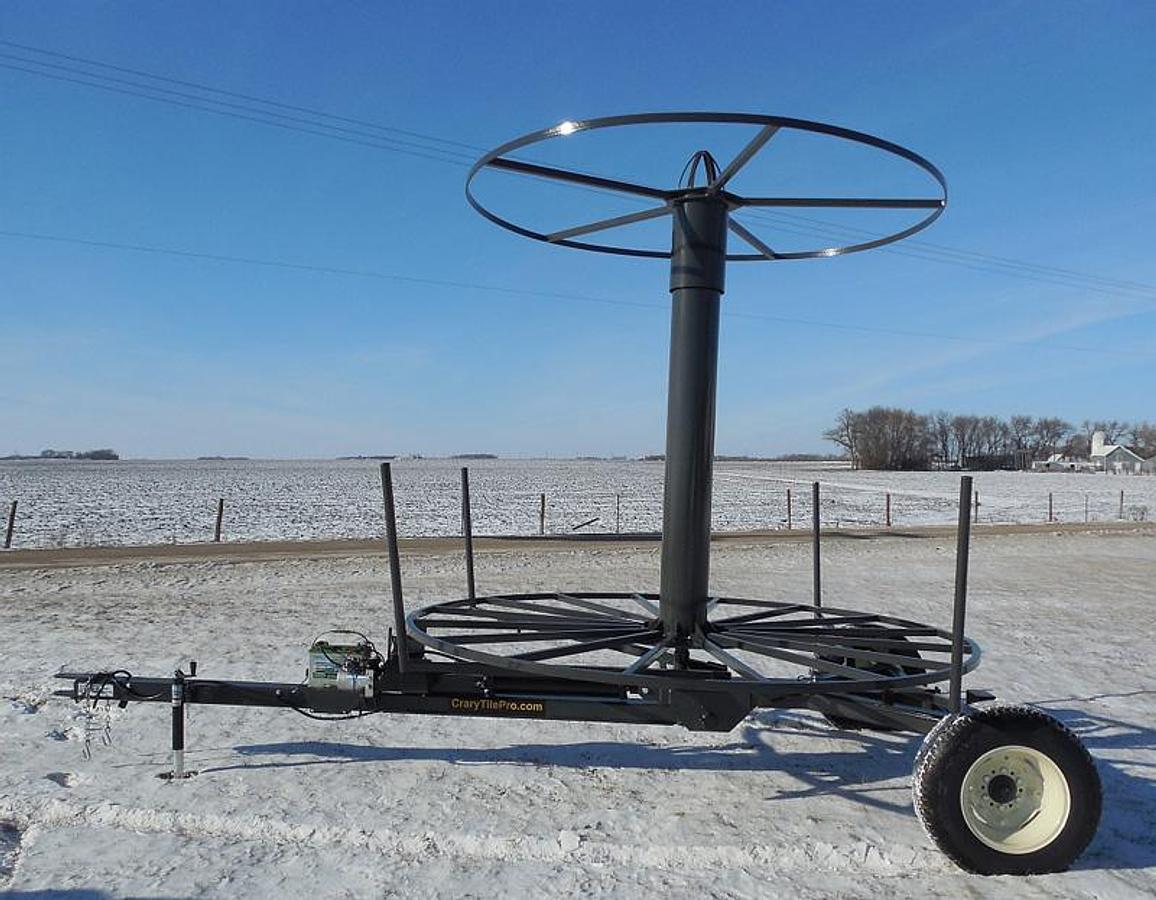 Used 2025 Crary Single-Axle Stringer Trailer