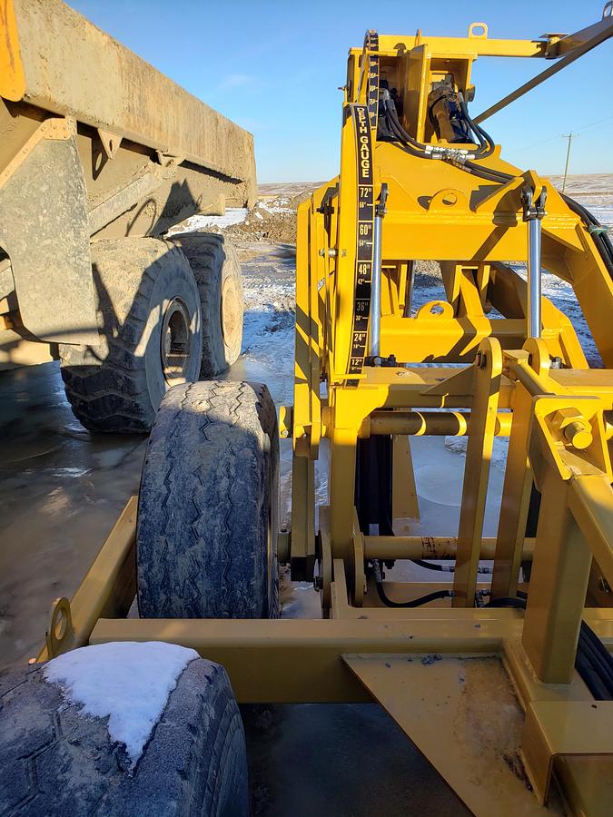 Used 2025 O'CONNELL FARM DRAINAGE PLOWS INC OC55HD-3PT- 5.5' Heavy Duty 3 Point Tile Plow