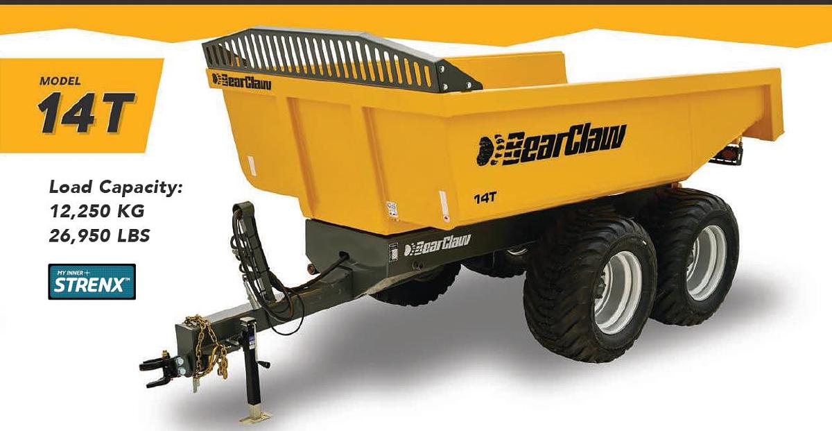 2026 BearClaw 14T Construction Trailer