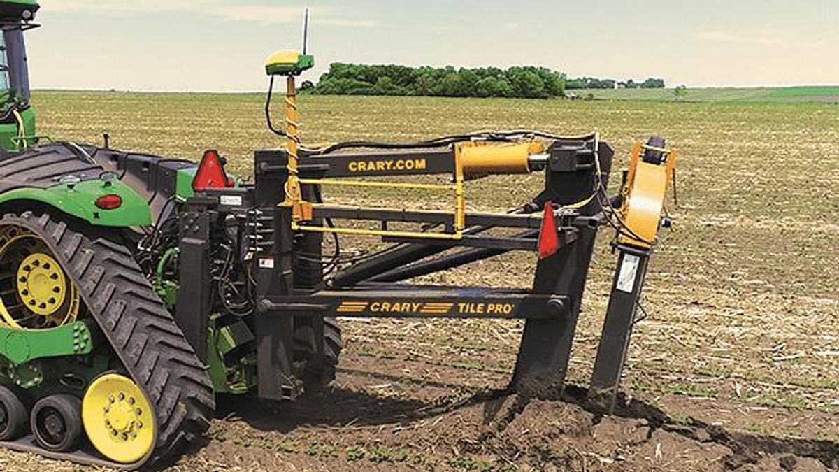 Used 2025 Crary Tile Pro® Plow