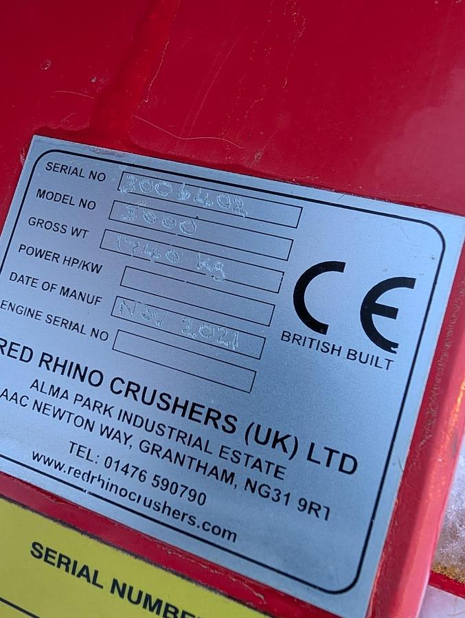 Used 2021 RED RHINO 3000 Plus