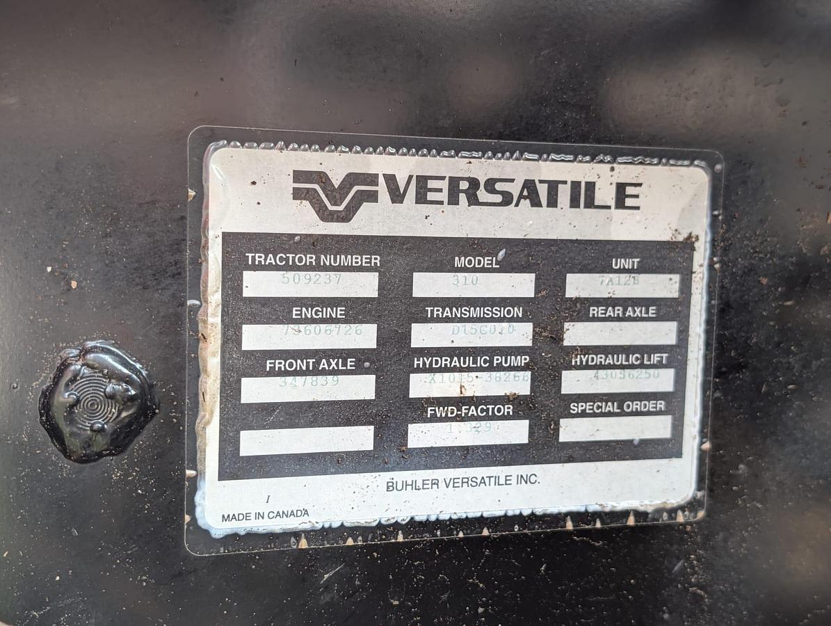 Used Versatile 310 MFWD