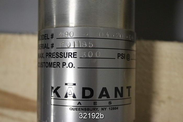 Unused Kadant 490 Canaster Filter #32192
