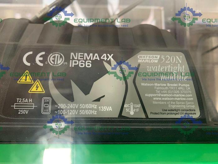 Used Biotek Systems CS52008 Chromatography Column w/ Watson Marlow 520N Pump