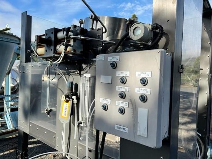 Used Dryer, Vacuum, Conical, 10 CF, S/st, Filter, Lee, #S732159