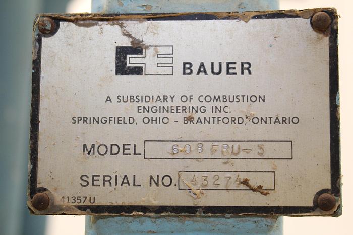 Used Bauer 608 FRU-3 Low Density Cleaners #44003