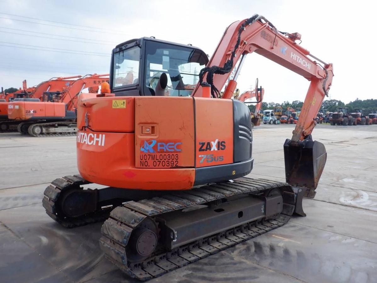 Used 2015 HITACHI ZX75US-5B