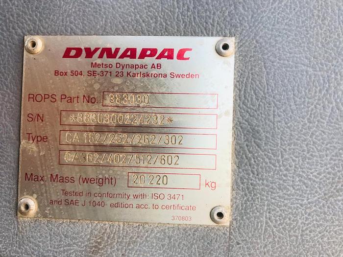 Used 2008 Dynapac CA602D