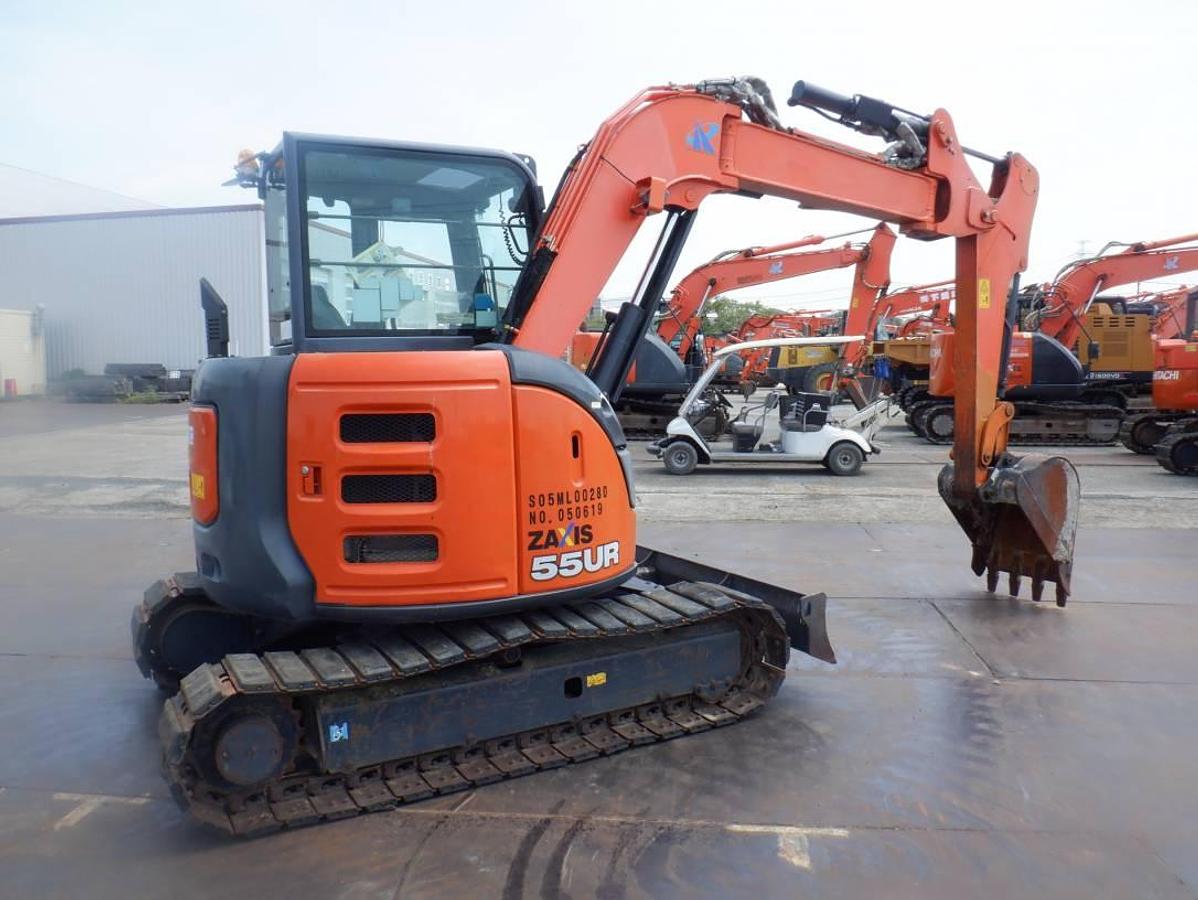Used 2017 HITACHI  ZX55UR-5B