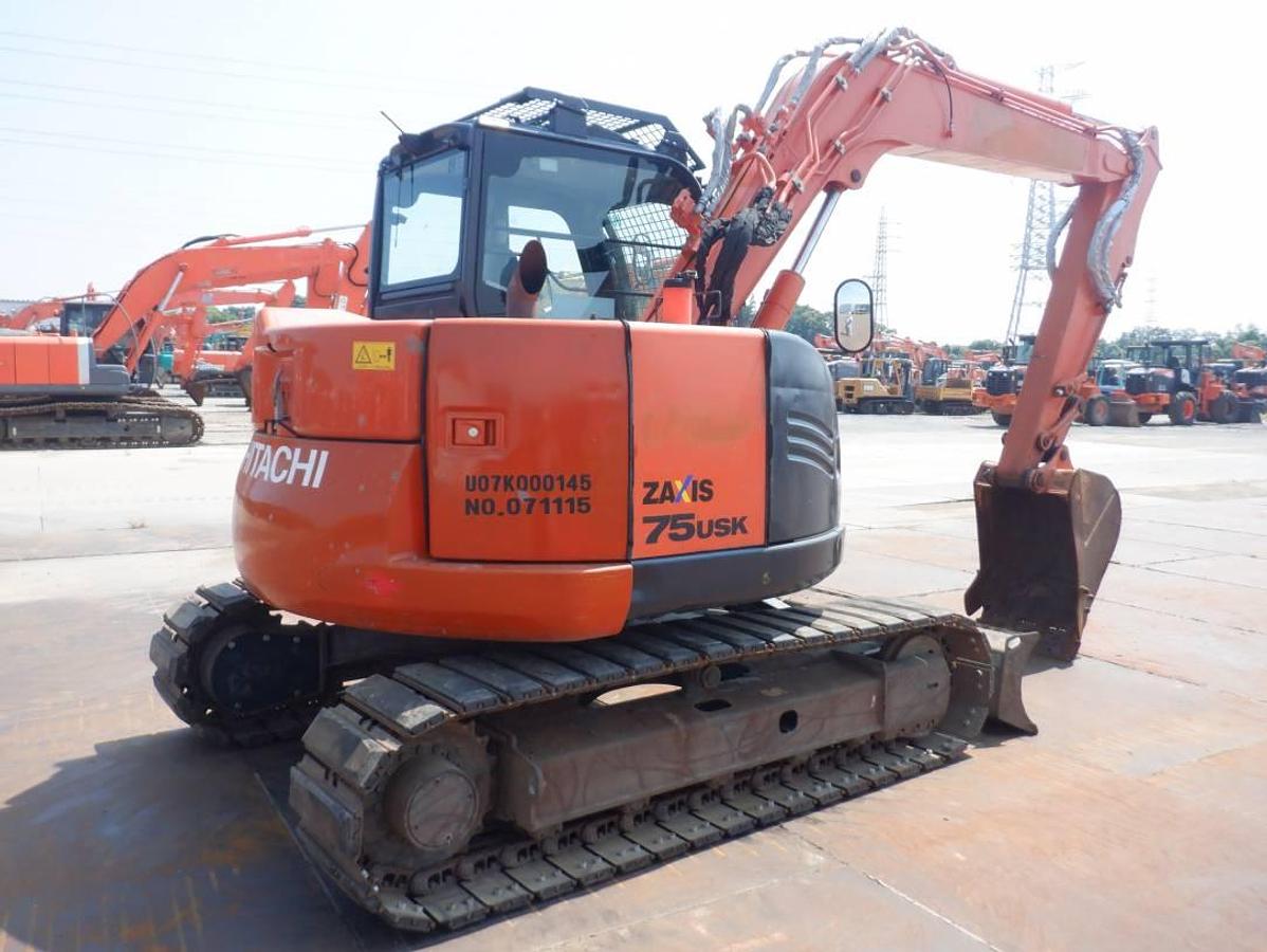 Used 2016 HITACHI  ZX75USK-5B