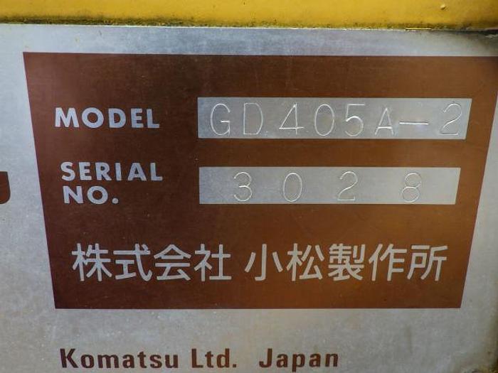 Used 1993 KOMATSU GD405A-2