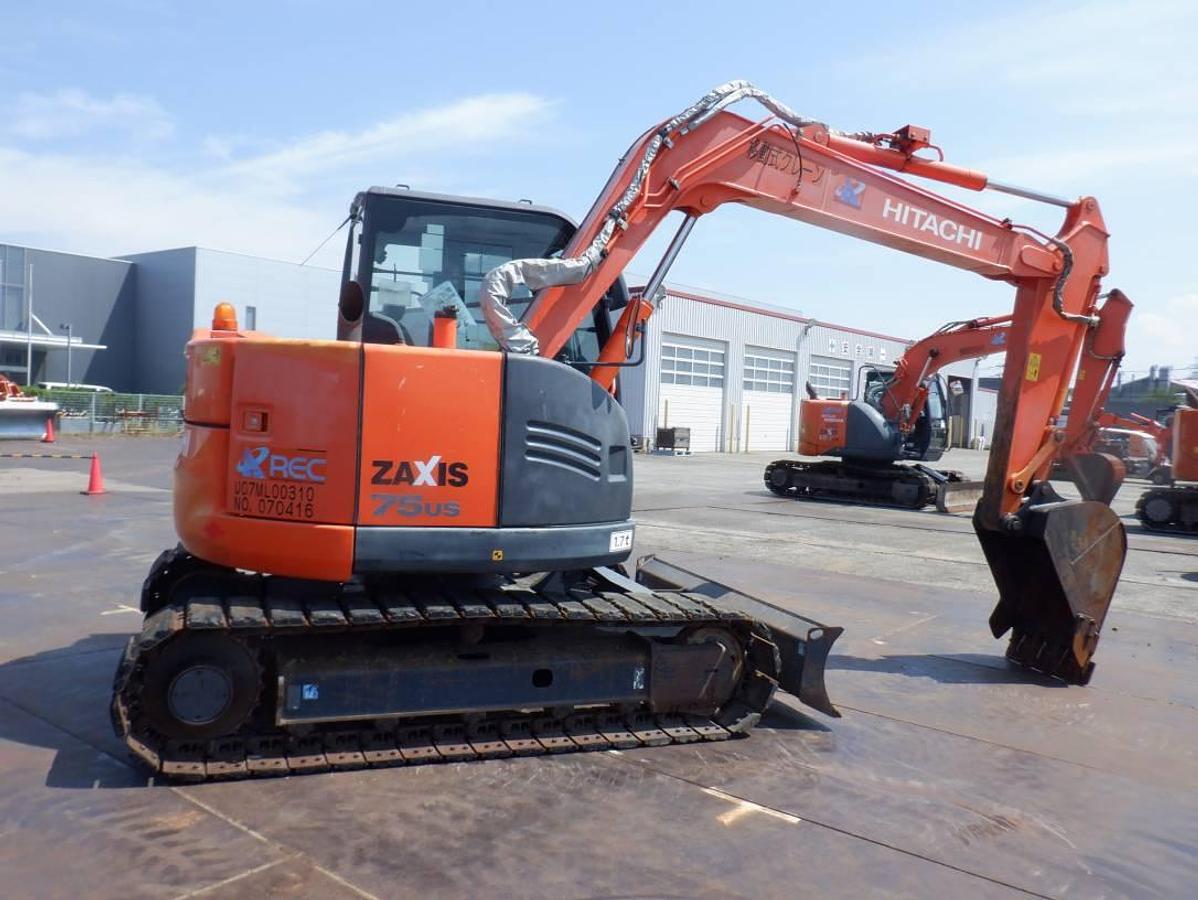 Used 2015 HITACHI ZX75US-5B