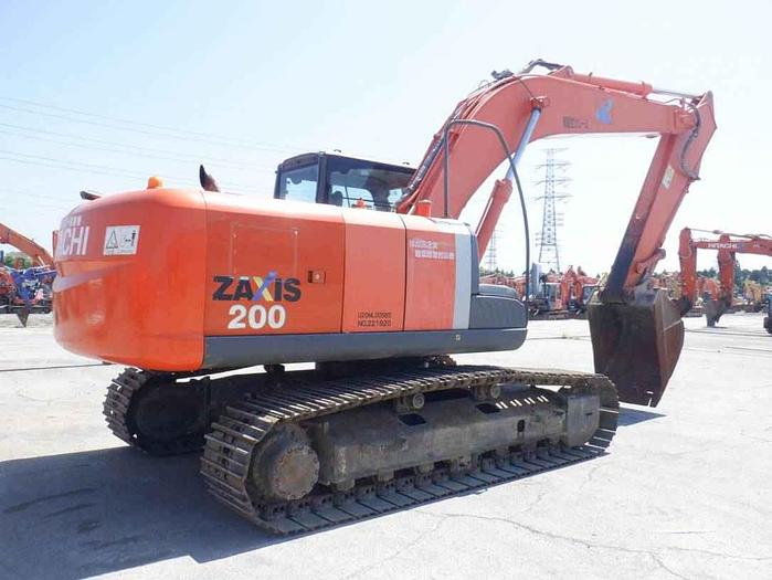 Used 2012 HITACHI ZX200-3