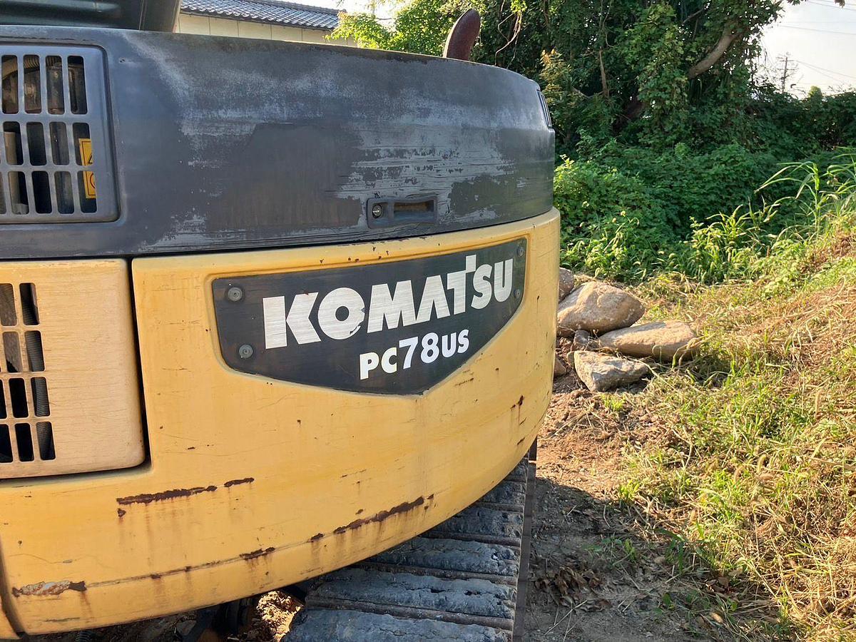 Used KOMATSU PC78US-6NO