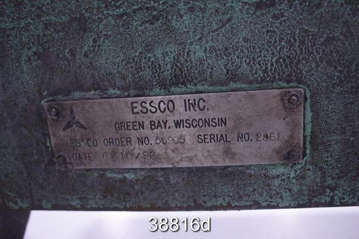 Used Doctor Blade, 122.75" Length, 5x7.25" Scoop #38816