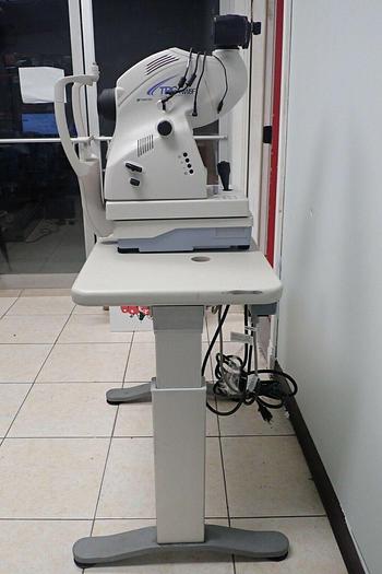 Used Topcon TRC-NW8F Myd/Non-Mydriatic Retinal Camera W/ Power Table & Nikon Camera