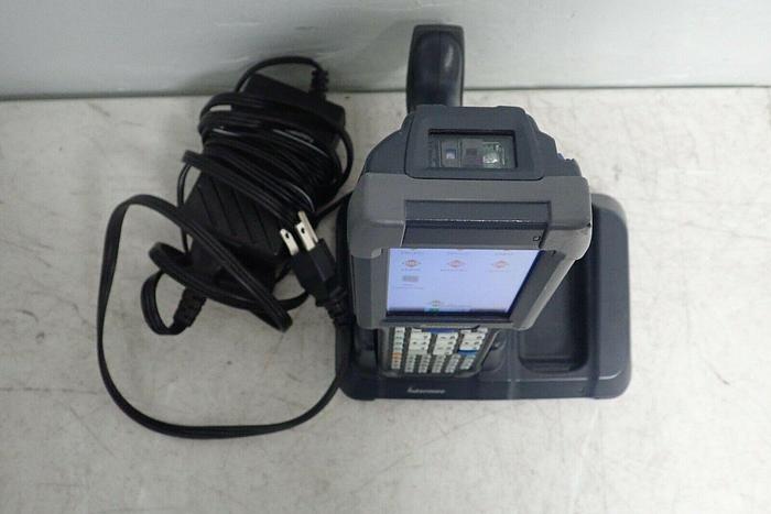 Used Intermec CK3XAA4K000W4100 Handheld Barcode Scanner CK3X w/ Battery, Cradle AD20