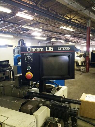 Used 1987 Citizen Cincom L16