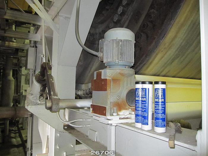 Used Beloit  Yankee Dryer With Framing, Drive, Hood And Doctor Assembly, 12'X136", 1 Grind, 125 Psi, Balanced For 2400 Fpm #26706