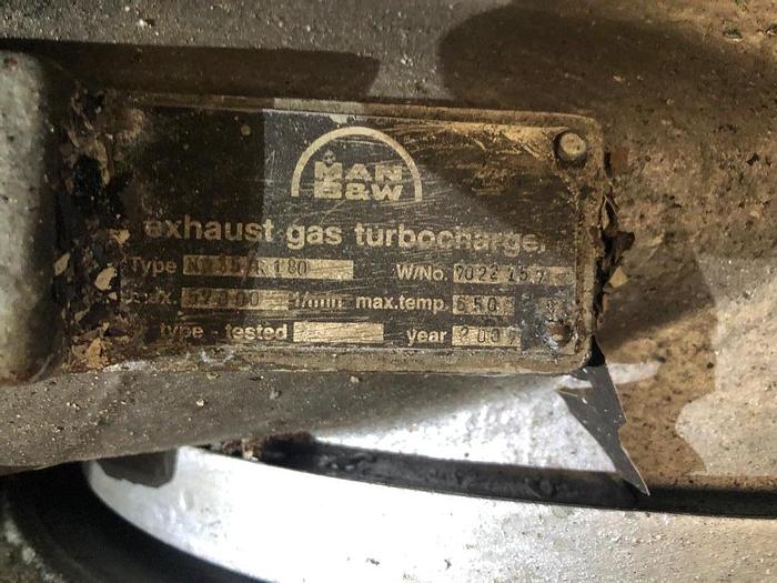 Used MAN 5L23/30H 50 Hz 750 RPM marine generator sets 