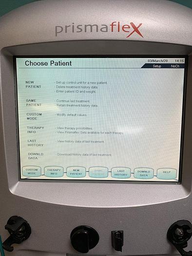 Used Gambro Prismaflex Dialysegerät SV 7.21 + Barkey Auto Control 3XPT  Unit