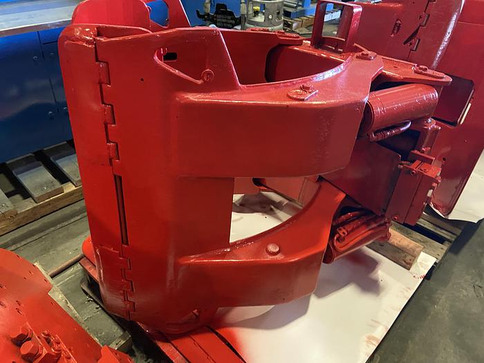 Used 52" BOLZONI-AURAMO PAPER ROLL CLAMP MODEL RA-30W