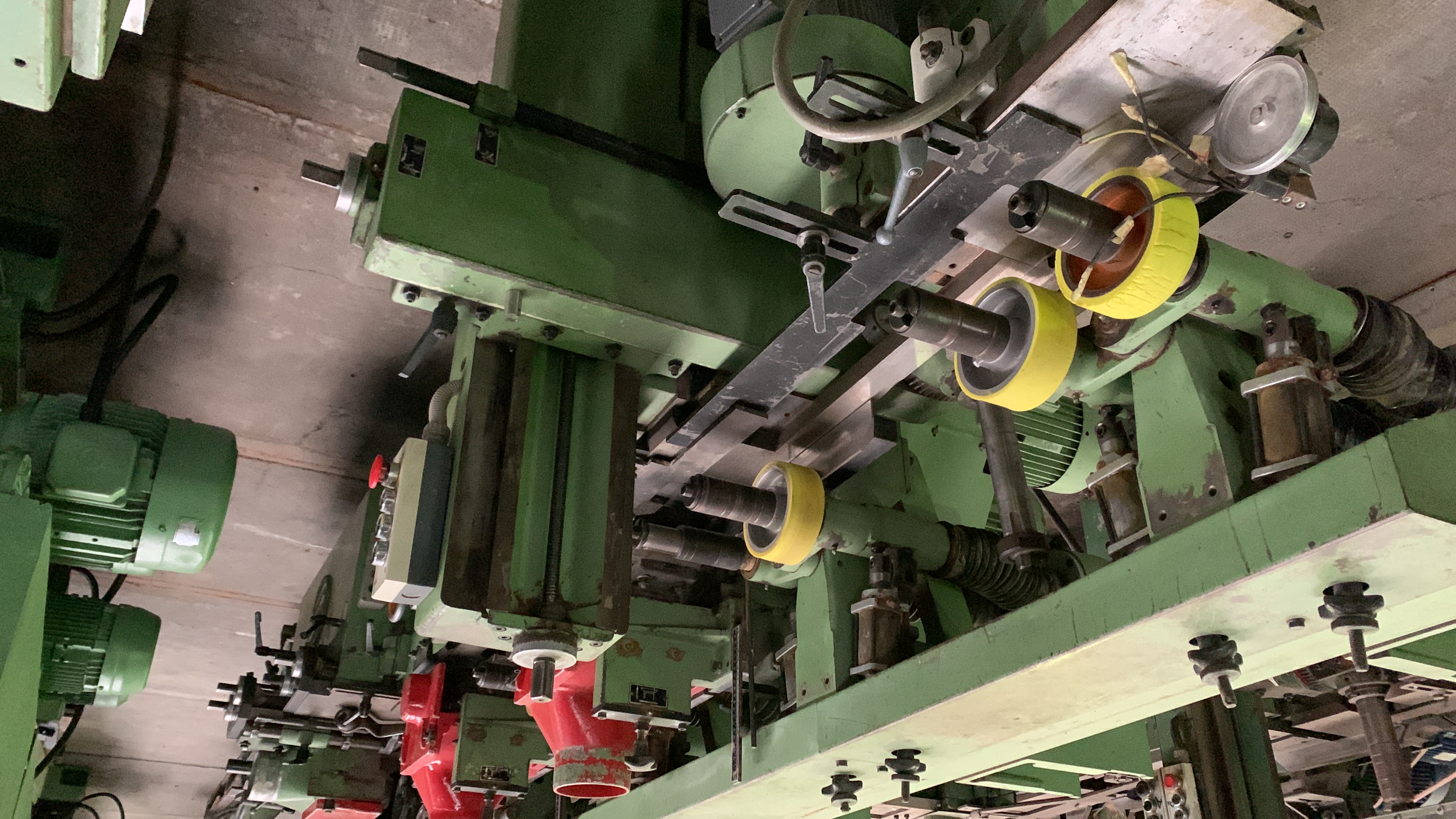 Used Scorniciatrice Weinig a 9 alberi